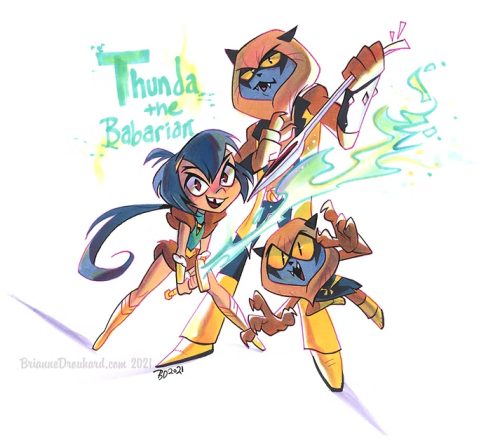 Thunda the Barbarian.